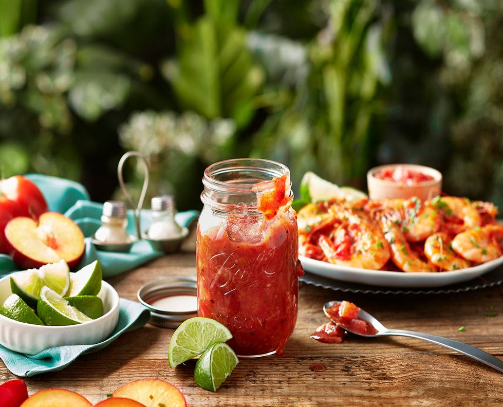 Plum Habanero Salsa Canning Recipe Ball® & Kerr® Fresh Preserving